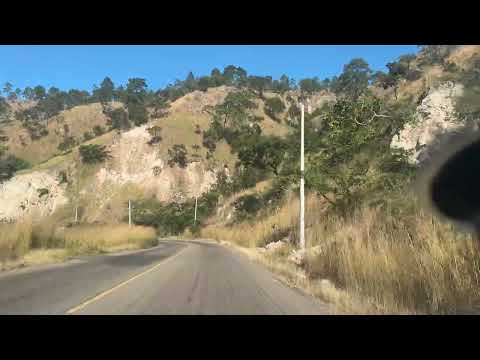 Seguimos manejando por las calles de Honduras.  Ruta La Paz marcala parte 3