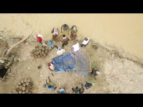 MAX BRANDWAIN DIAMOND PROJECT 2020 PLUTO MINING KONO SIERRA LEONE WEST AFRICA. POCKET TV