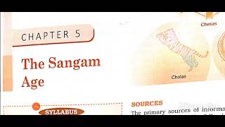 ICSE class 9 history chapter 5 The Sangam Age