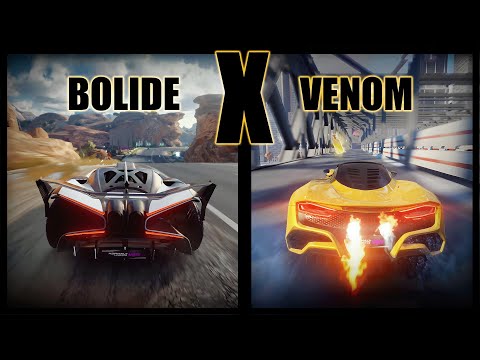 BUGATTI BOLIDE X HENNESSEY VENOM | Asphalt Legends Unite