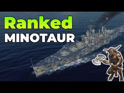 Minotaur In Ranked Season 14 | Ranked Battles In World of Warships