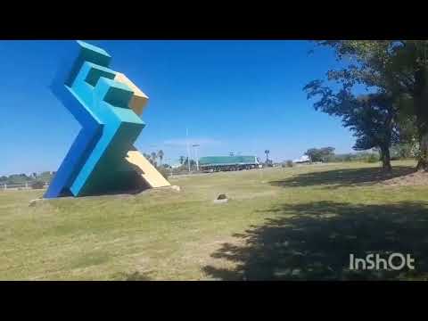 Camiones en cruce de RN19 , RP158 y RP1 , San Francisco , Cordoba , video 107 . SUSCRIBITE !!