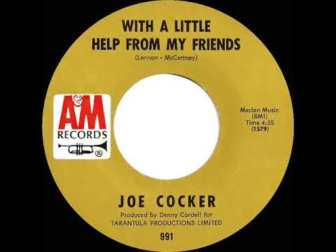 1968 HITS ARCHIVE: With A Little Help From My Friends - Joe Cocker (mono--#1 UK hit)