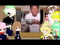 Mha React To Deku As Gojo Jujutsu Kaisen X Mha