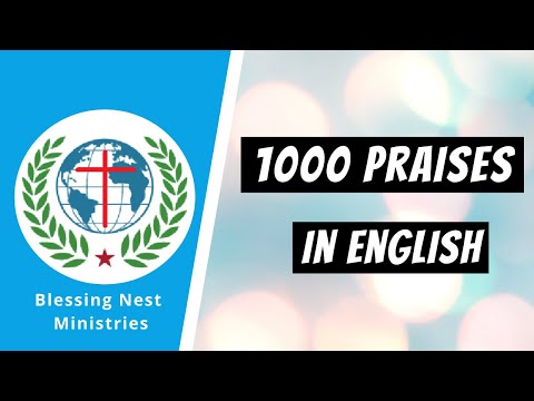 1000 Praises in English
