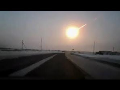Cenas IMPRESSIONANTES do Meteoro na Russia 12 15 2013