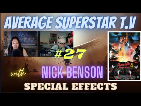 Average Superstar T.V. (Episode #27) with 'Nick Benson' SPECIAL EFFECTS!