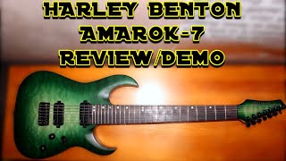 Video thumbnail for Harley Benton Amarok-7 Demo/Review | The Best 7-String Ever??? (My First 7 String Guitar) by The Quarry Productions