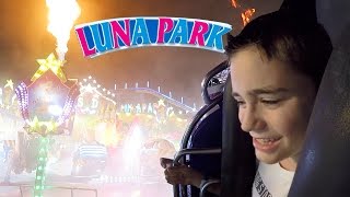 VLOG - NOTRE PIRE ATTRACTION à LUNA PARK ! - Manèges &amp; Attractions à Sensations