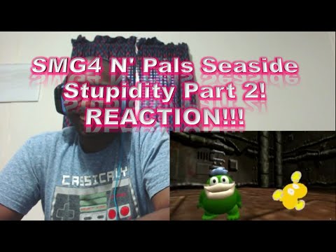 SMG4 N' Pals Seaside Stupidity Part 2! REACTION!!!