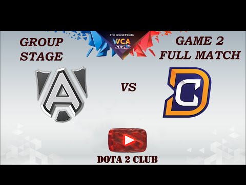 Alliance vs Digital Chaos ( DC ) | World Cyber Arena ( WCA ) 2015 Group Stage | Game 2 Full Match