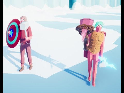 Cap and Thor???!!!! TABS Totally Accurate Battle Simulator