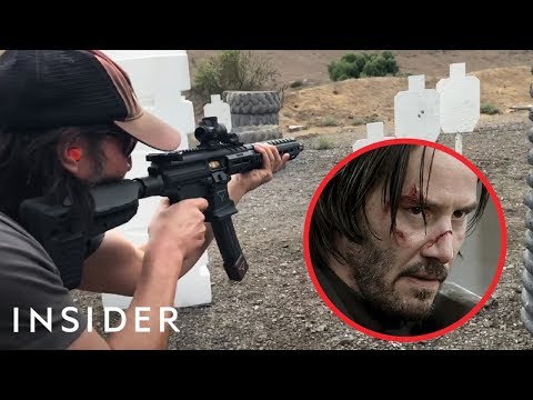 How Keanu Reeves Learned To Shoot Guns For 'John Wick' | Movies Insider