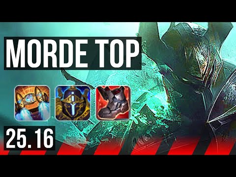 MORDEKAISER vs URGOT (TOP) | KR Master | 25.16