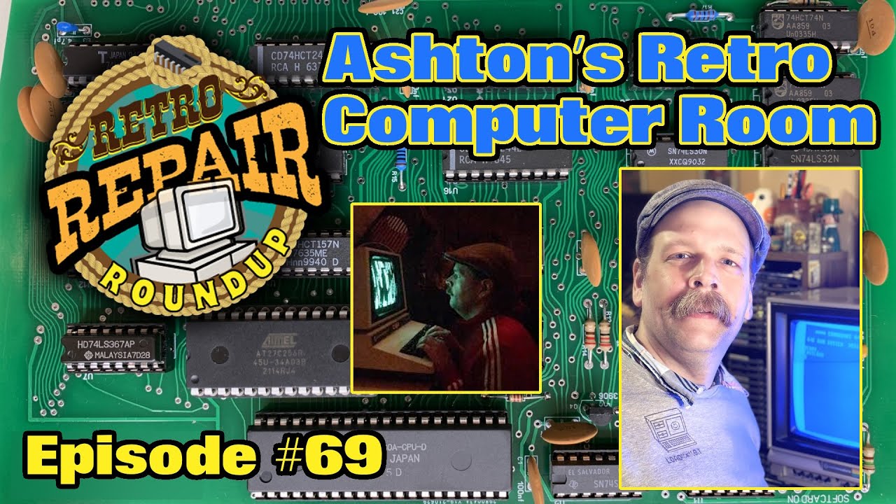 Ashton's Retro Computer Room - Retro Repair Roundup #69