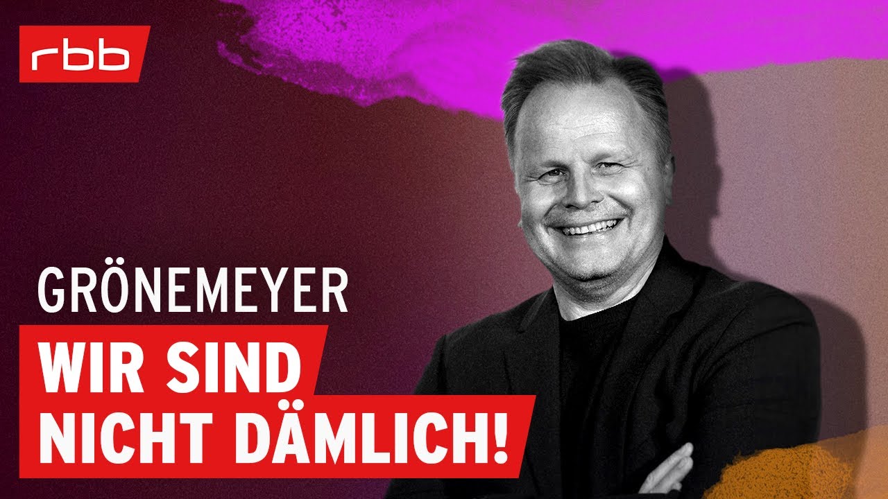 Grönemeyer über mündige Bürger und enttäuschende Politik | Interview | Berlin Sounds