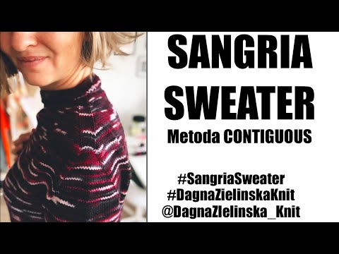 Sangria Sweater. Metoda Contiguous.
