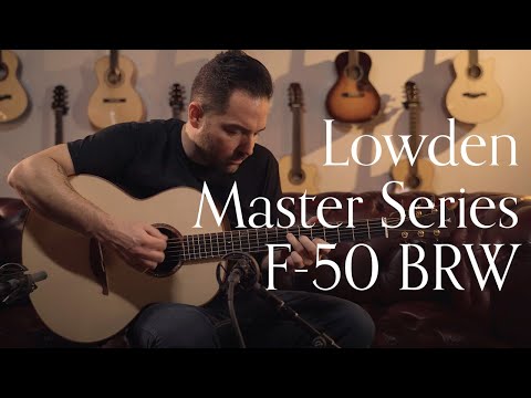George Lowden Master Series F-50, Brazilian Rosewood & Master Grade Alpine Spruce | Carl Miner