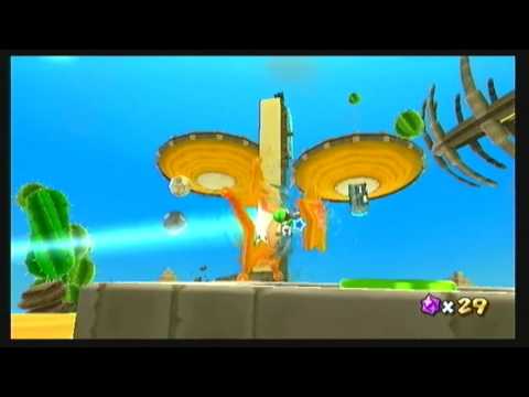 SMG1 - Dusty Dune 1 - Luigi, w/Cutscenes - 1:57.36