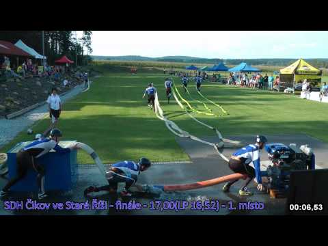 SDH Čikov ve Staré Říši - 6.9.2014 - finále - 1. místo - 17,00 (PP 16,52)