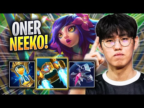 ONER CRAZY GAME WITH NEEKO! - T1 Oner Plays Neeko JUNGLE vs Graves! | Season 2023