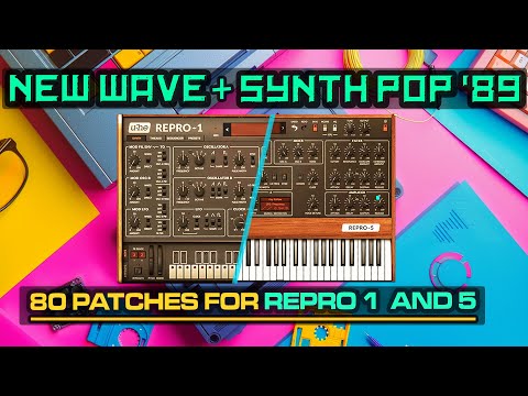 U-He REPRO 5 + 1 PRESETS for 80's SYNTH POP and NEW WAVE