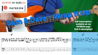 Sam &amp; Dave - Wrap It Up (Bass cover with tabs)