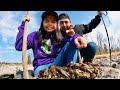 Video Thumbnail for Exploring a shallow river for treasures