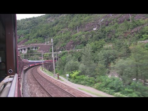 Treno per Lourdes 2015 - Viaggio sul Gottardo