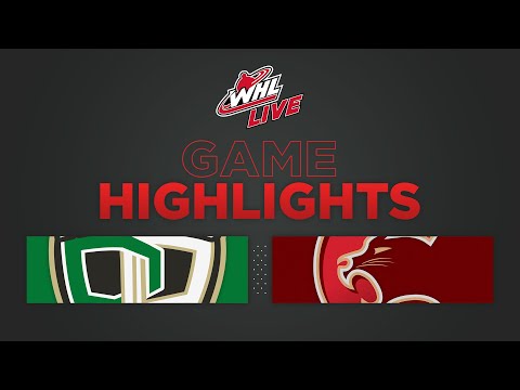 WHL Highlights: Raiders (4) at Cougars (1) - January 28, 2023