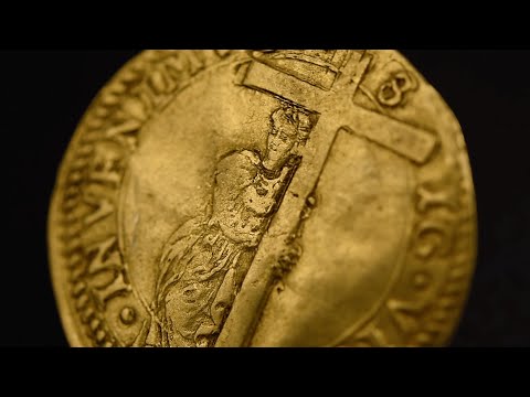 Duchy of Urbino, Guidobaldo II, Scudo, 1538-1574, Urbino, Gold, EF(40-45)
