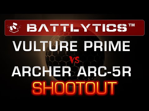 BEST Fire Support Heavy?  Archer vs Vulture 'Mech Shootout!