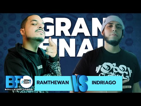 RAMTHEWAN VS INDRIAGO - BATALLÓN  - GRAN FINAL  -  BATALLA DE FREESTYLE ONLINE -  BFO