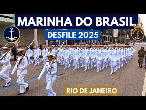 Marinha do Brasil: Desfile de 7 de Setembro no Rio de Janeiro 2025 (+ Fuzileiros Navais) - RJ
