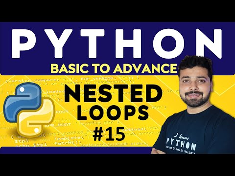 Nested Loops With Examples In Python Python Tutorial In Hindi 15