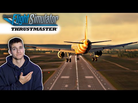Unterwegs im FENIX A320! MSFS LIVE - VATSIM - Thrustmaster TCA - AeroSimGermany