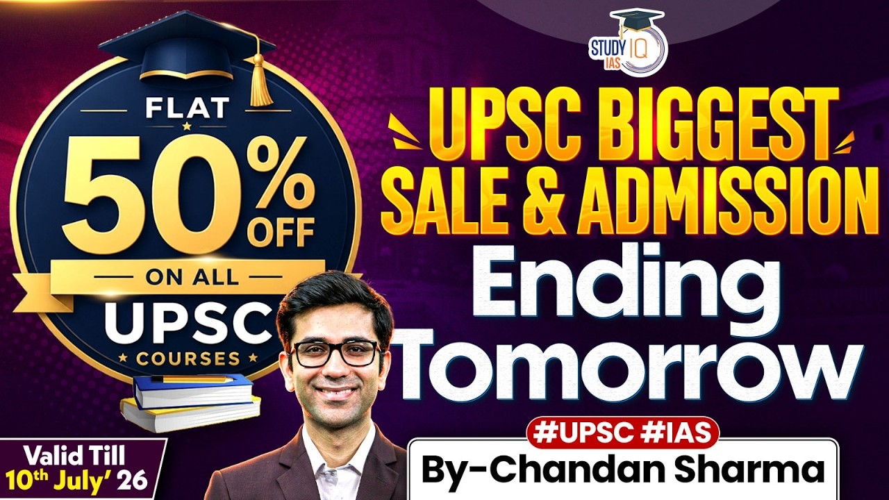 UPSC 2027-28 Admissions Closing | 50% OFF Offer Ends Tomorrow | By Chandan Sharma