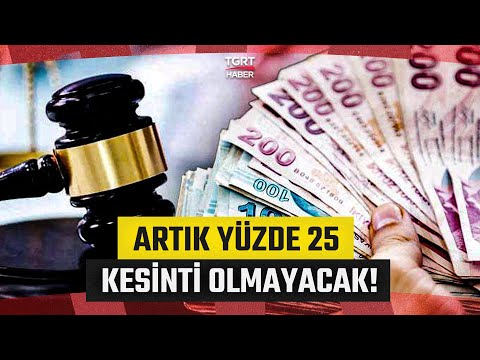 Maaş Haciz Oranları Yeniden Belirleniyor: İşte Yeni Oranlar! - TGRT Haber