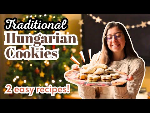 Traditional HUNGARIAN Christmas cookies you can EASILY make at HOME! 🍪