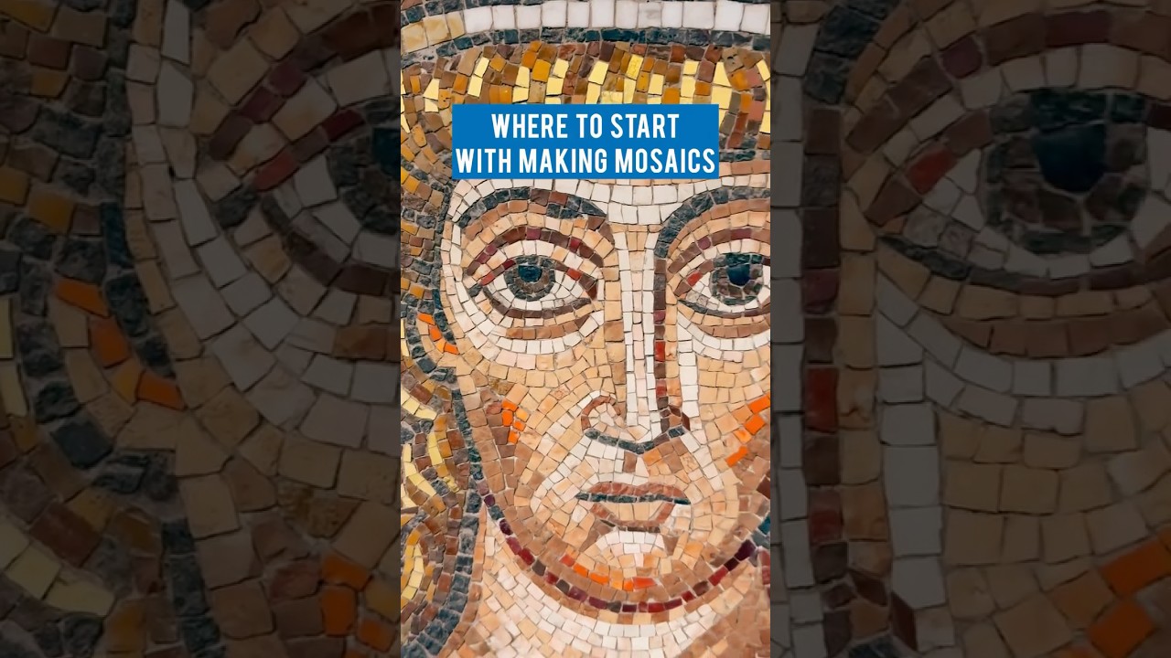 Where to start with making mosaics #mosaic #mosaicmaking #studiocassio #art #rome #artist