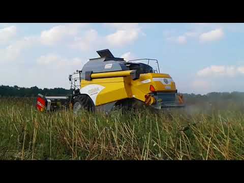 Sampo combine harvester with Nardi Sunstorm header