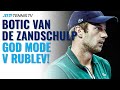 Botic Van de Zandschulp GOD MODE to Beat Rublev! | St Petersburg 2021