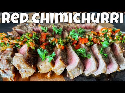 Ballistic BBQ Amazing Fire Roasted Red Chimichurri Recipe