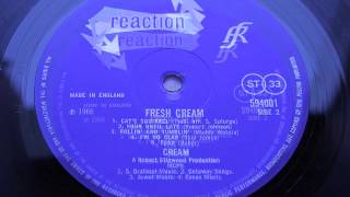 Fresh Cream Clapton Track/ Cat&#39;s Squirrel Reaction Label