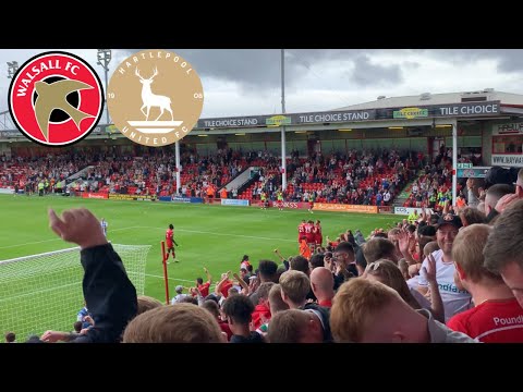 WALSALL VS HARTLEPOOL UNITED *VLOG*! JOHNSON’S HAT-TRICK SENDS WALSALL TOP OF THE LEAGUE!