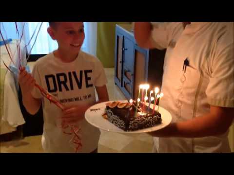 Celebrating Brendan´s Birthday at Garza Blanca