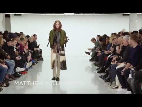 Matthew Miller Fall/Winter 2016/2017 Menswear Collection - London Fashion Week