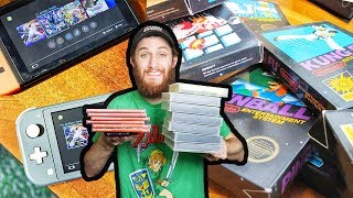 Nintendo SWITCH and NES Score!! Pawn Shop Game Hunting Haul!
