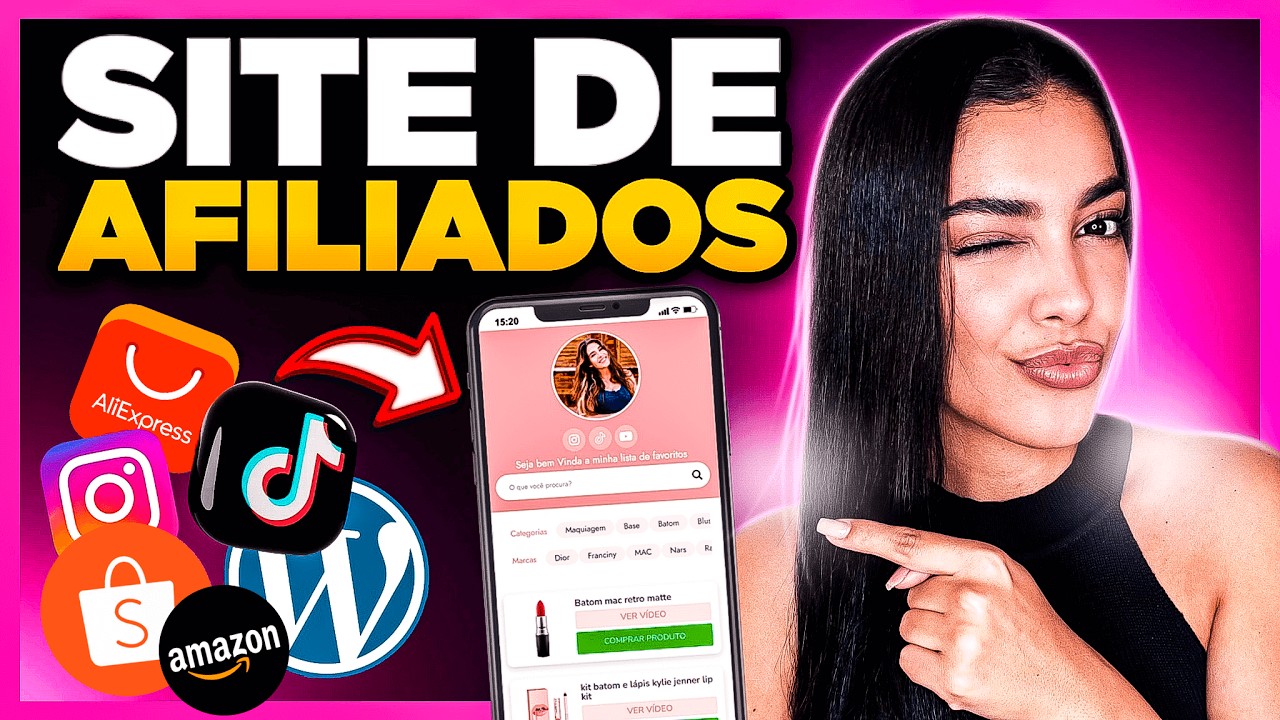 💰Como Criar Site de AFILIADOS no WordPress [P/ Usar nas Redes Sociais]