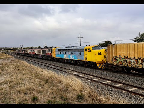 VR Diesel Locomotive S307 returns to Victoria for PRESERVATION - SCT transfer from Adelaide.